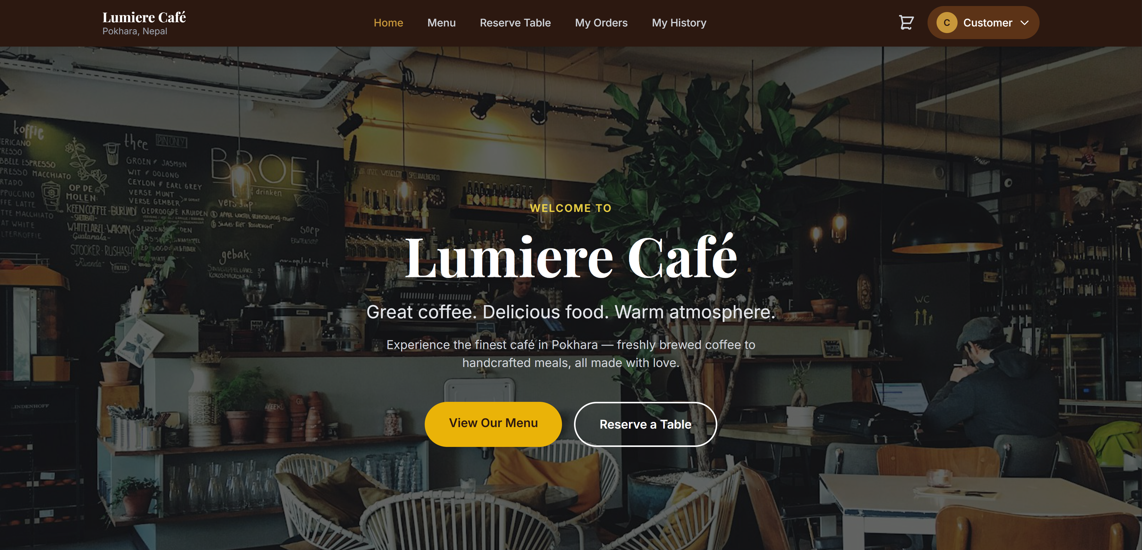 Lumiere Café preview