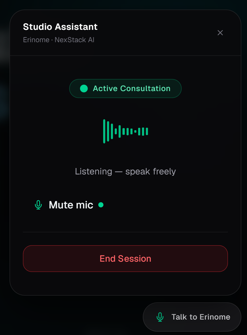 Voice Agent preview